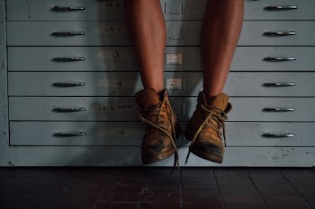 Free Photo of shoes, boots, drawers