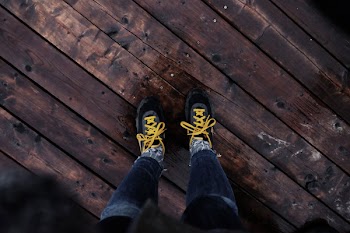 Free Photo of shoes, yellow, laces