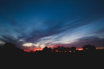 Free Photo of silhouette, dark, sky