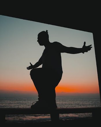 Free Photo of silhouette, man, beach