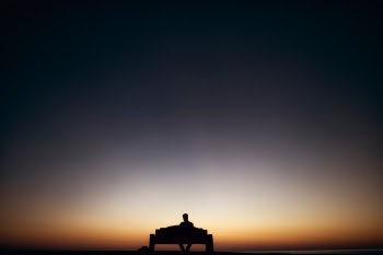 Free Photo of silhouette, sun, sunrise