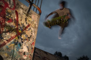 Free Photo of skateboarder, skateboarding, jump