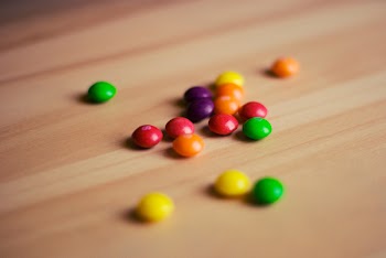 Free Photo of skittles, candy, food