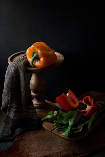 Free Photo of sliced, peppers, kitchen