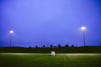 Free Photo of soccer, field, lights