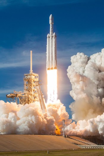 Free Photo of space, rocket, liftoff