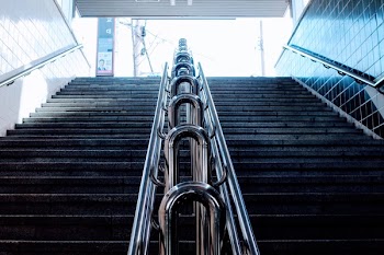 Free Photo of stairs, station, tiles