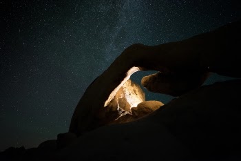 Free Photo of stars, dark, night
