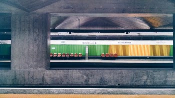 Free Photo of station, subway, train