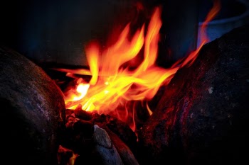 Free Photo of still, fire, camp