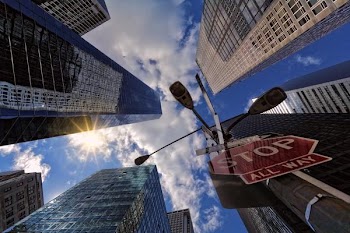 Free Photo of stop, sign, city