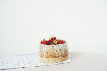 Free Photo of strawberries, fruits, bowl