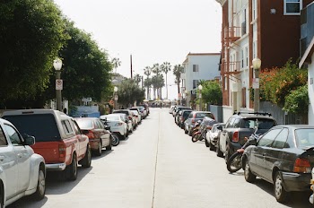 Free Photo of street, parking, cars