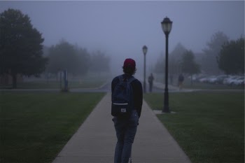 Free Photo of students, backpack, hat