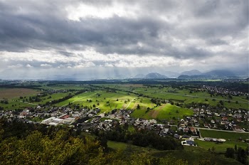 Free Photo of sunbeams, sky, clouds