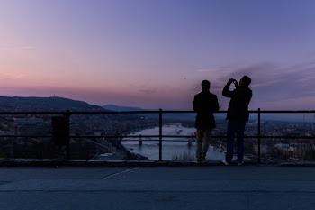 Free Photo of sunset, dusk, silhouette