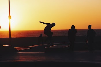 Free Photo of sunset, dusk, sky
