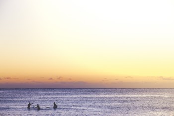 Free Photo of sunset, dusk, sky