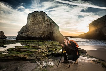 Free Photo of sunset, ocean, scenery