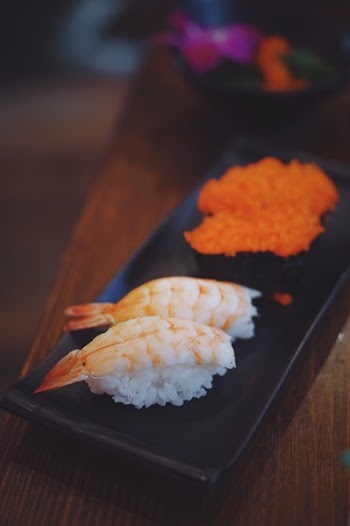 Free Photo of sushi, food, shrimp