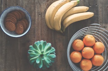 Free Photo of table, food, orange