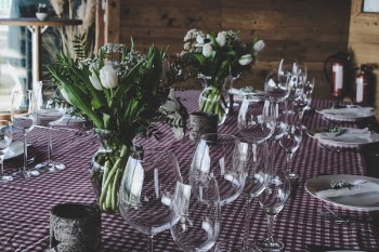 Free Photo of table, plate, utensils