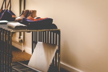 Free Photo of table, shoes, boots