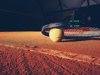 Free Photo of tennis, racket, court