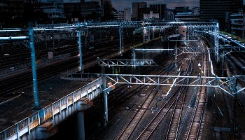Free Photo of track, railway, steel