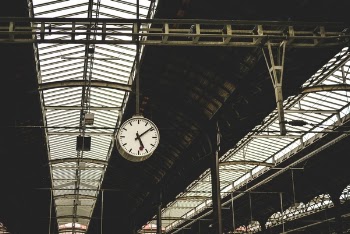 Free Photo of trail, train, station
