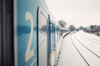 Free Photo of train, transportation, rail