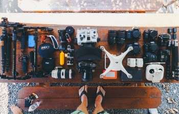 Free Photo of tripad, lens, osmo