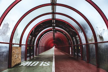 Free Photo of tunnel, path, slow