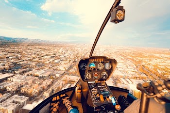 Free Photo of urban, city, aerial