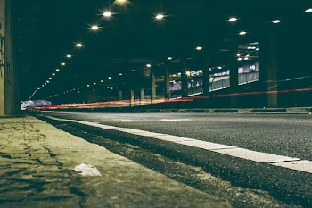 Free Photo of urban, city, road
