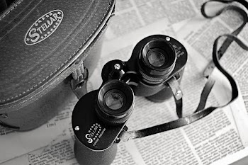 Free Photo of vintage, binoculars, newspaper