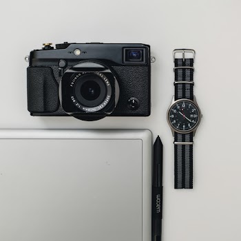Free Photo of vintage, camera, watch