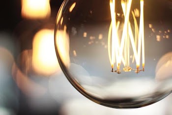 Free Photo of vintage, lightbulb, bkoeh.light
