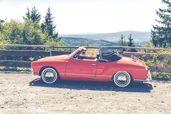 Free Photo of vintage, red, automobile