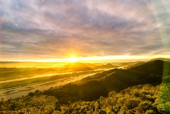 Free Photo of vista, landscape, sunset