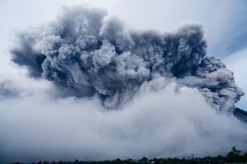 Free Photo of volcano, explosion, nature