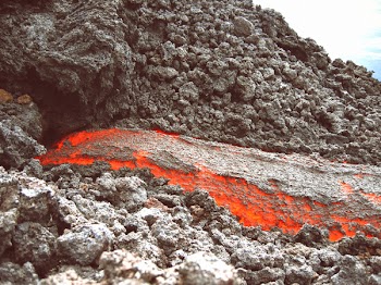 Free Photo of volcano, magma, fire