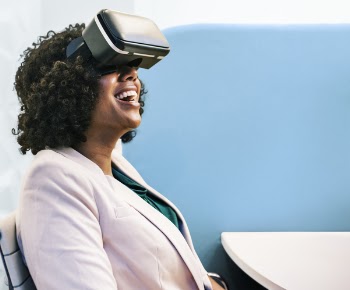 Free Photo of VR, amused, cheerful