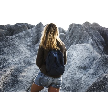 Free Photo of walking, person, mountain