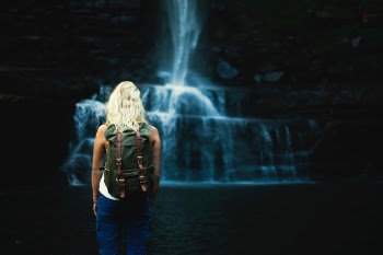 Free Photo of waterfalls, stream, water