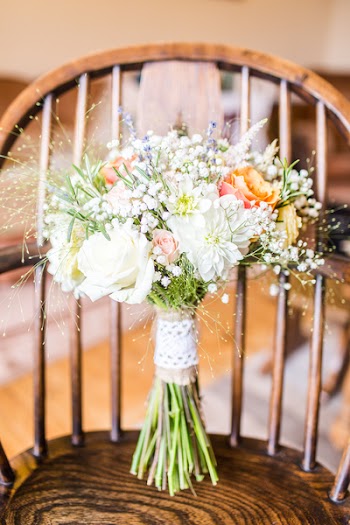 Free Photo of wedding flowers, bouquet, rustic