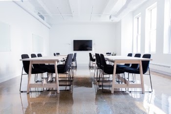 Free Photo of white, meeting, room