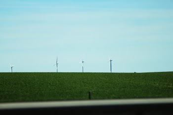 Free Photo of windfarm, france, grass