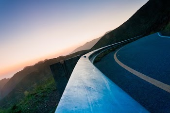 Free Photo of winding, road, corner