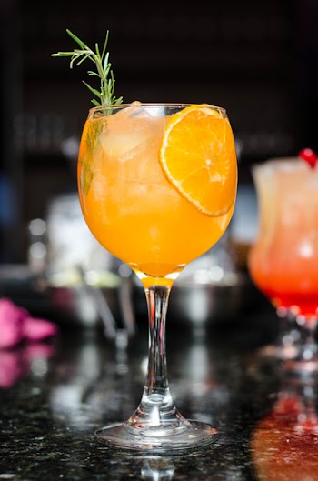 Free Photo of wine, glass, bar